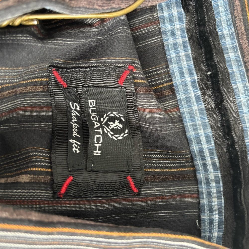 Bugatchi Multicolor Striped Shirt - Picture 4 of 8